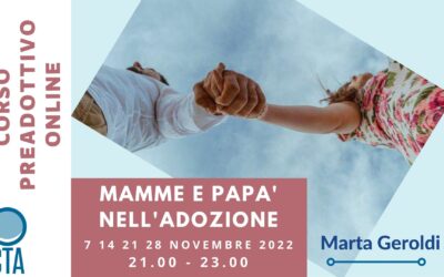 Corso preadottivo MAMME E PAPA’ NELL’ADOZIONE
